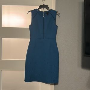 Gorgeous blue color J Crew dress
